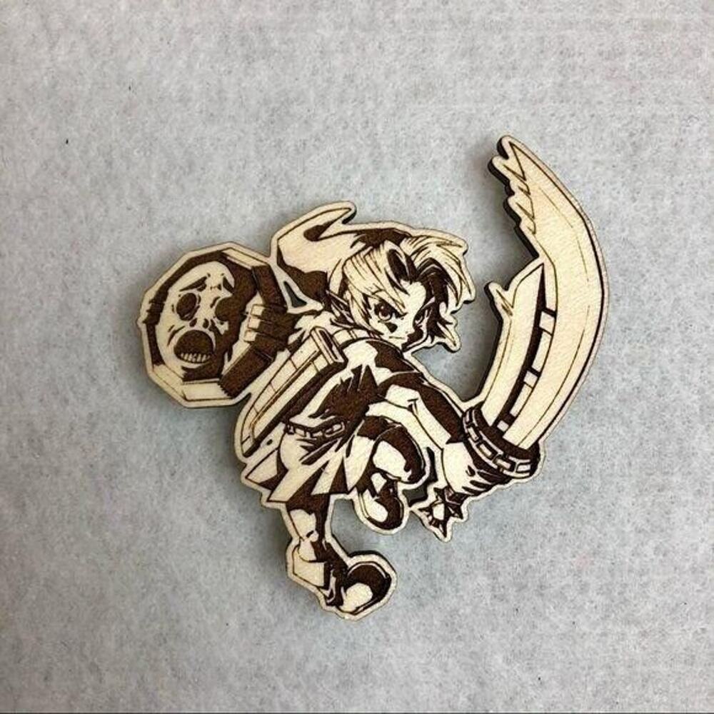 Zelda Young Link Sword Magnet